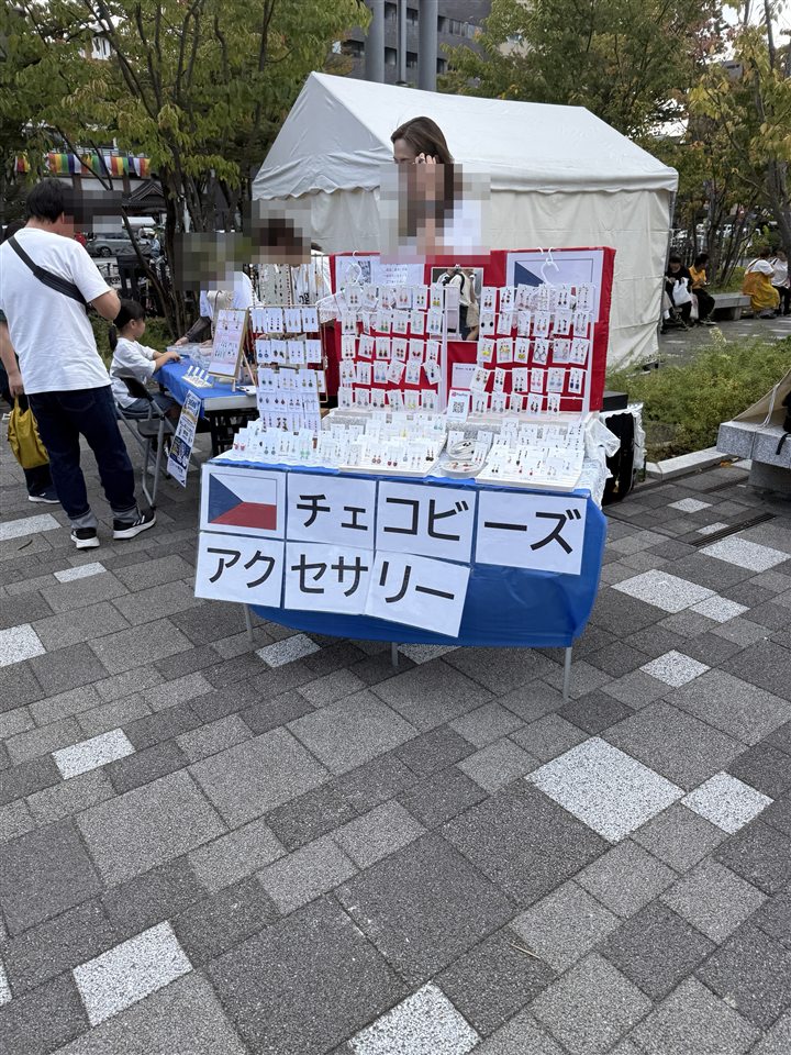 チェコビーズのアクセサリーのお店