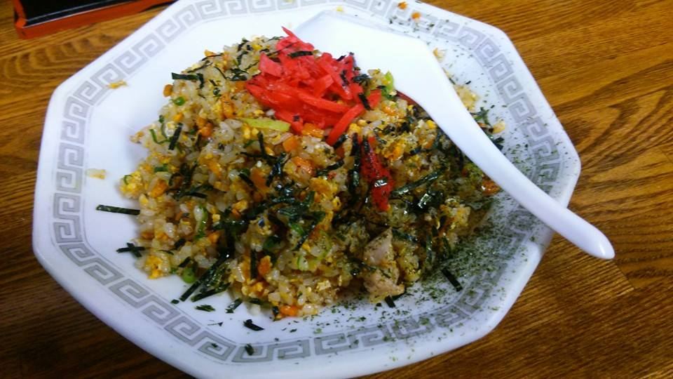 新進亭の焼き飯（2014年撮影）