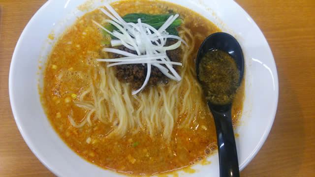 2014年1月に食べた四川亭の坦坦麺