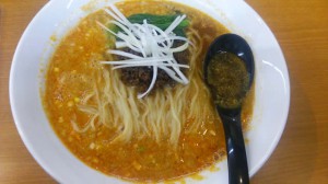 京大近くの四川亭。また坦坦麺食べに行ってしまった。